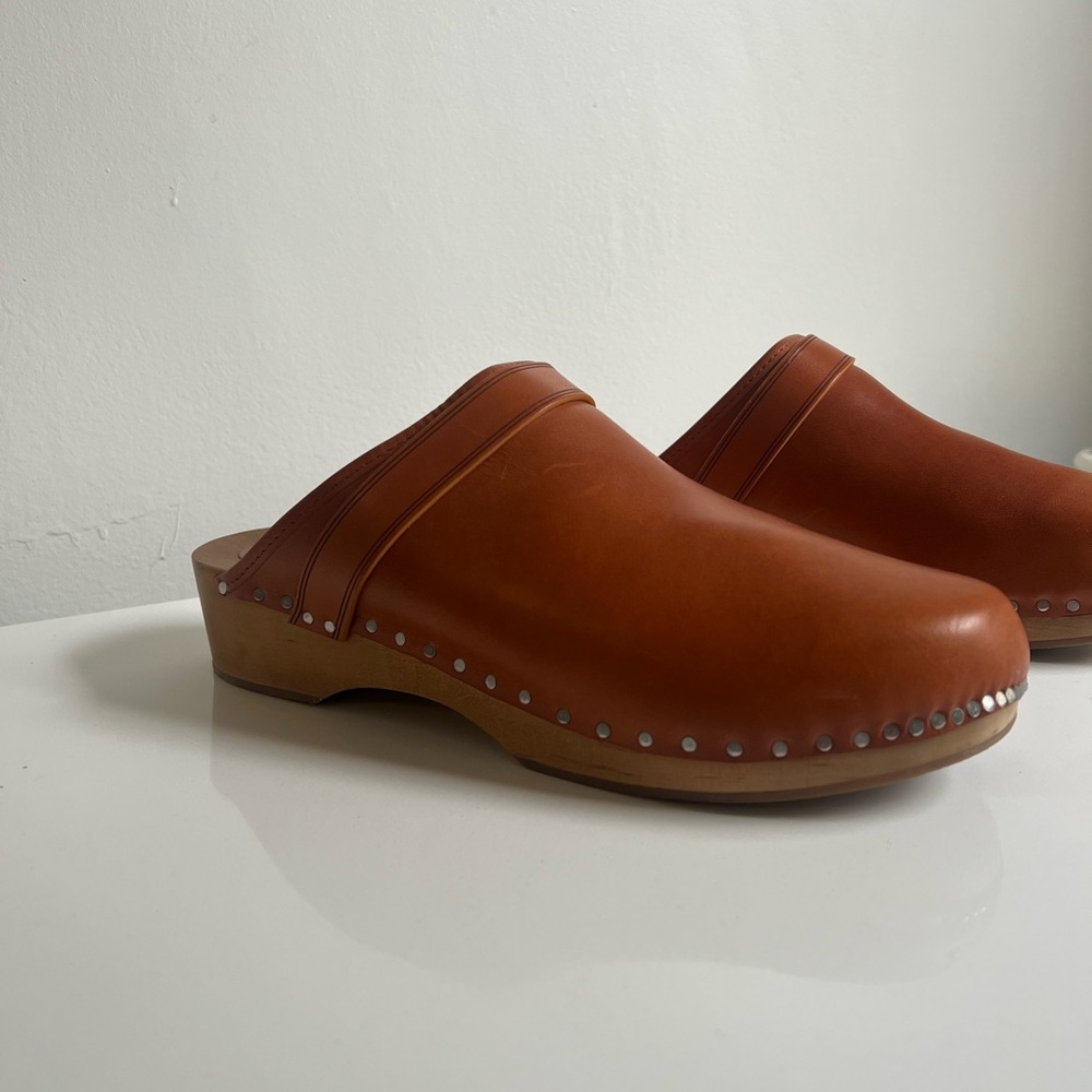 Original Isabel Marant Leather Clogs - Picture 7 of 15